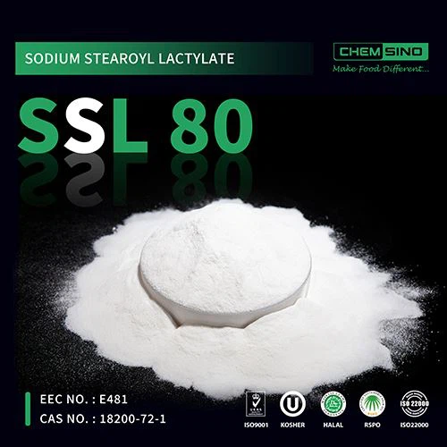 Emulsifier SSL80% Powder Baked CAS NO. 18200-72-1