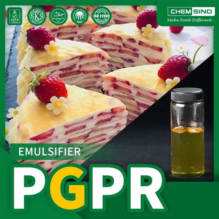 Shokoladda ishlatiladigan E476 Emulsifikator PGPR suyuq shakli