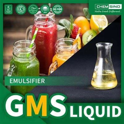 Oziq-ovqat sanoati Glitseril Monostearat GMS suyuqligi CAS raqami 26545-74-4