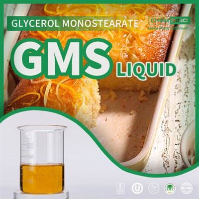 Yuqori sifatli CAS raqami 26545-74-4 E471 Glitserol Monostearat GMS suyuqligi