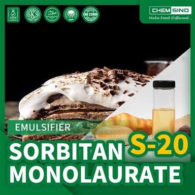 Issiq sotiladigan Sorbitan Monostearate Span 20 Emulsifikator E493