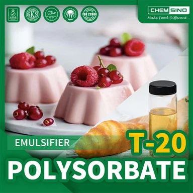 Polisorbat 20: Shaxsiy parvarish sanoati uchun xavfsiz va samarali emulsifikator