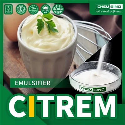Citrem emulsifikatori limon kislotasi limon kislotasi esterlari va pishirishda diglikidlar
