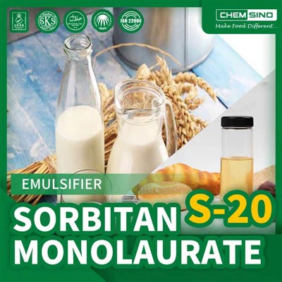 Oziq-ovqat-Sorbitan monolaurat E493 darajasidagi ishlab chiqaruvchi